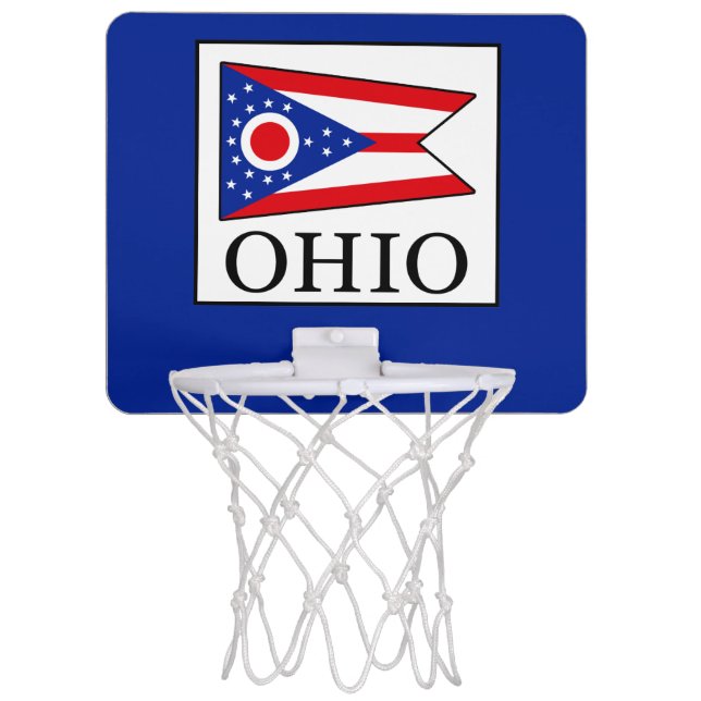 Ohio Mini Basketball Hoop (Front)