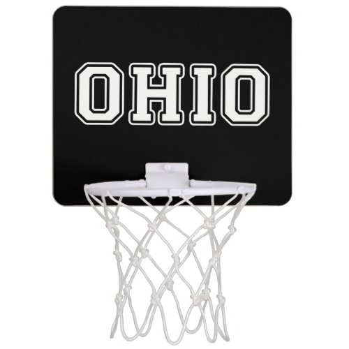 Ohio Mini Basketball Hoop