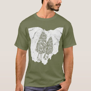 Ohio Morel Mushroom Hunting T-Shirt