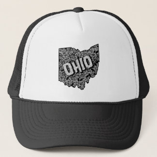 Ohio Music Notes Trucker Hat