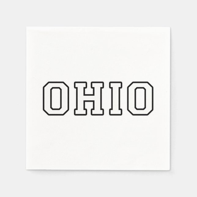 Ohio Napkins (Front)