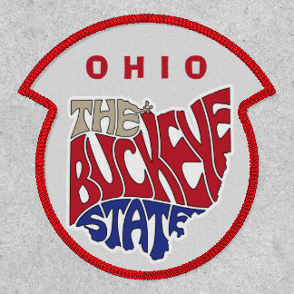 Ohio Nickname Word Art Patch