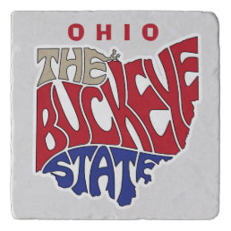 Ohio Nickname Word Art Trivet