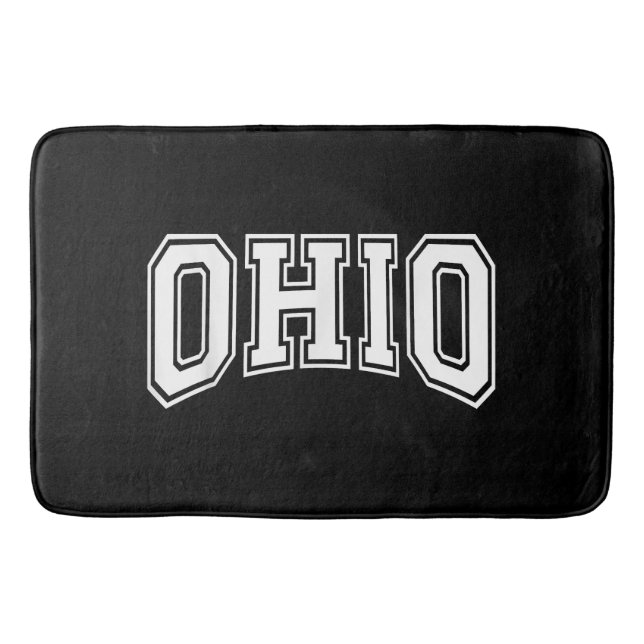Ohio OH USA  Bath Mat (Front)