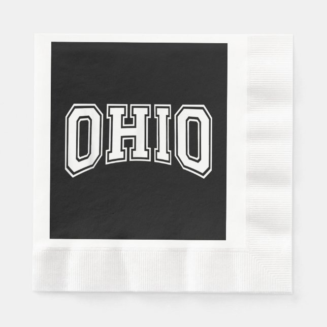 Ohio OH USA  Napkins (Front)