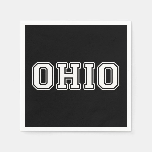 Ohio Paper Napkins (Front)