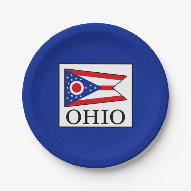 Ohio Paper Plates (Front)