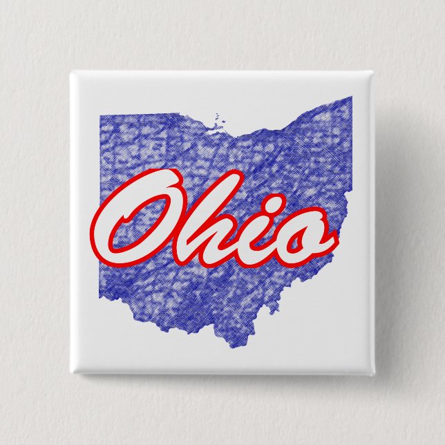 Ohio Pinback Button (Front)
