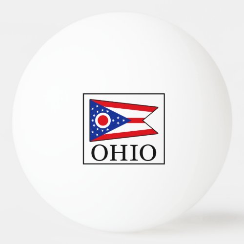 Ohio Ping Pong Ball