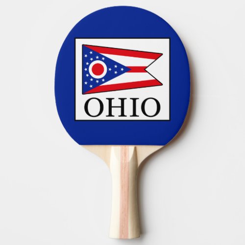 Ohio Ping Pong Paddle