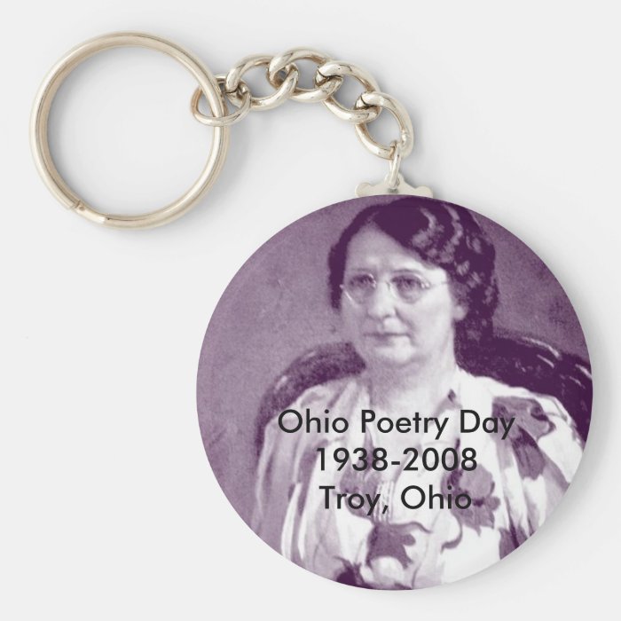 Ohio Poetry Day 1938 2008Troy, Ohio Keychains