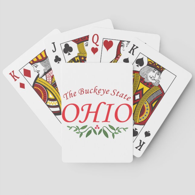 Ohio Poker Cards (Back)