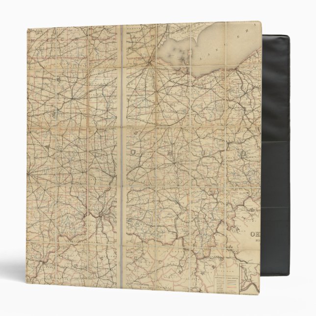 Ohio Postal Route Binder (Front/Inside)