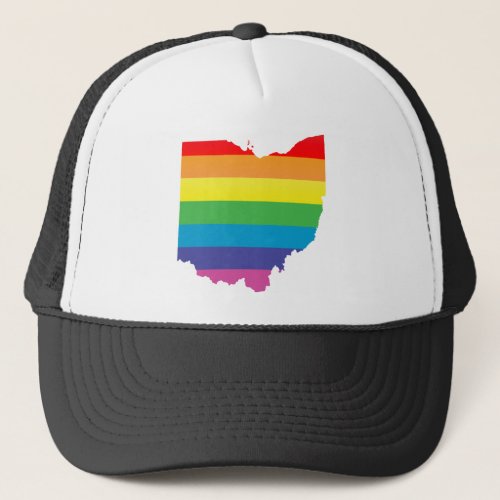 ohio pride trucker hat