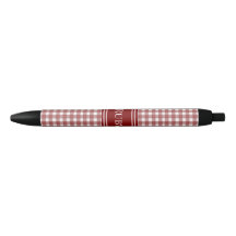 Ohio Red Gingham
