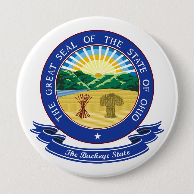 Ohio Seal Button (Front)