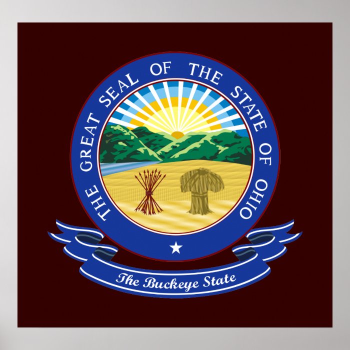 Ohio Seal Print