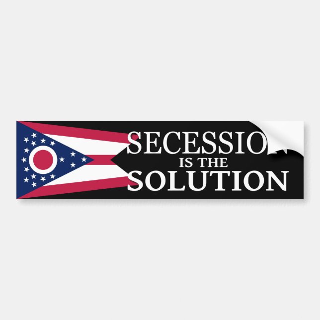 Ohio Secession Bumper Sticker (Front)