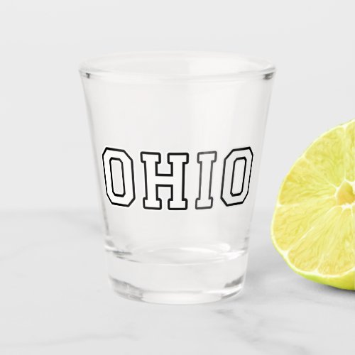 Ohio Shot Glass