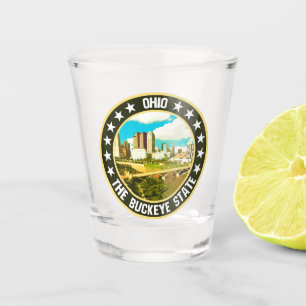 Ohio shot glass