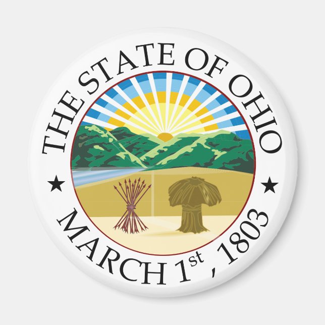 Ohio sign magnet (Front)