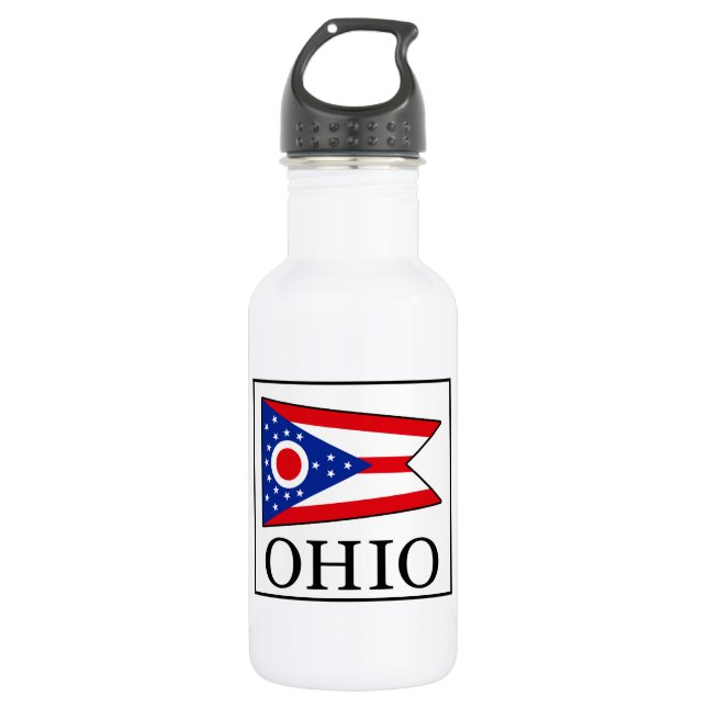 Ohio Stainless Steel Water Bottle (Front)