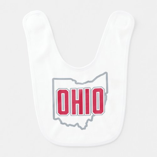 Ohio State Baby Bib