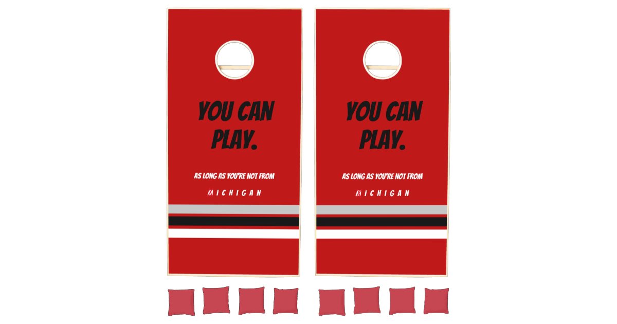 Ohio State Buckeyes - Cornhole Set | Zazzle