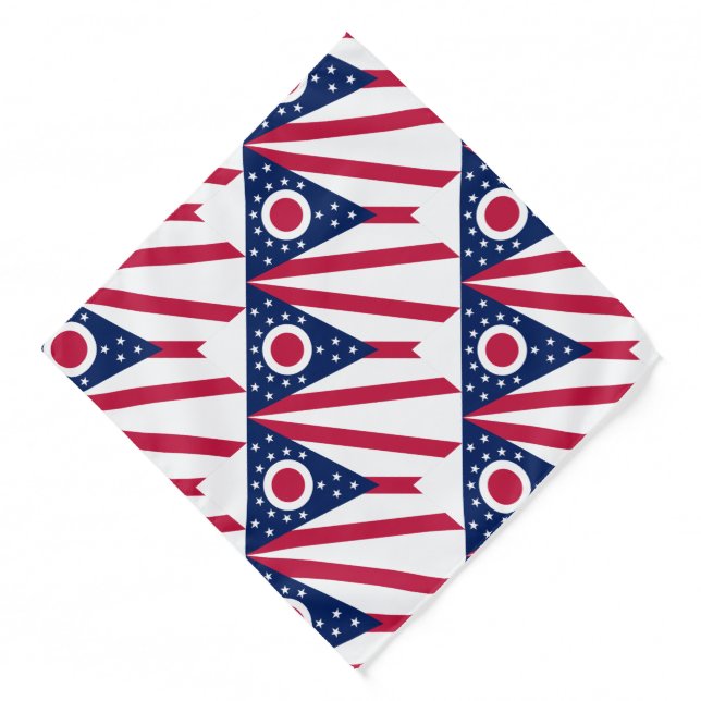 Ohio State Flag Bandana (Front)