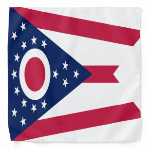 Ohio State Flag Bandana