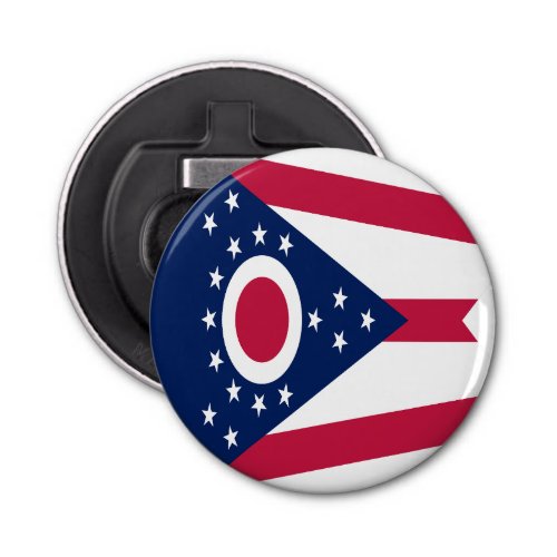 Ohio State Flag Bottle Opener