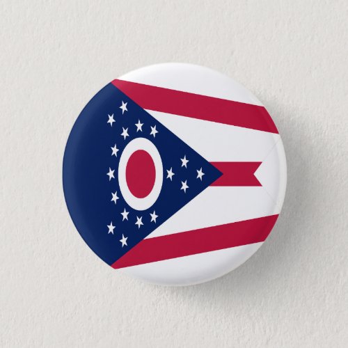 Ohio State Flag Button