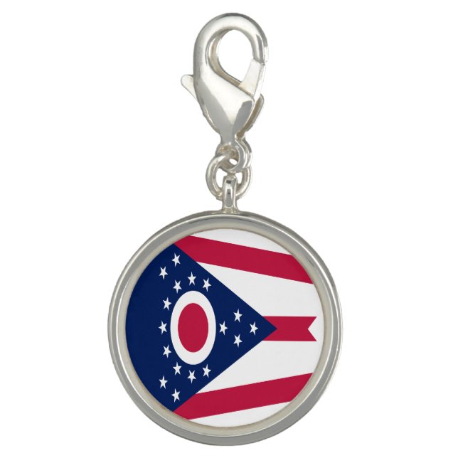 Ohio State Flag Charm (Front)