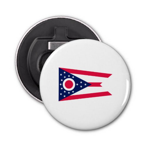 Ohio State Flag Design Bottle Opener