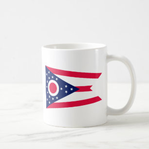 Ohio State Flag Design Coffee Mug