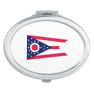 Ohio State Flag Design Decor Vanity Mirror