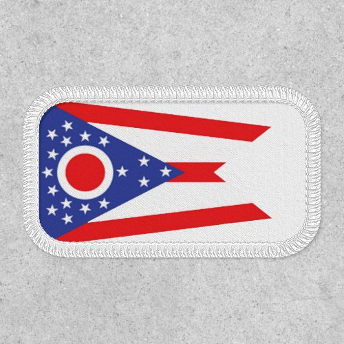 Ohio State Flag Design Patch