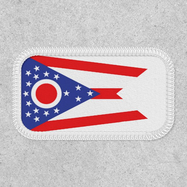 Ohio State Flag Design Patch (Front)