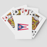 Ohio State Flag Design Poker Cards