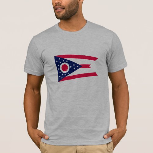 Ohio State Flag Design T_Shirt