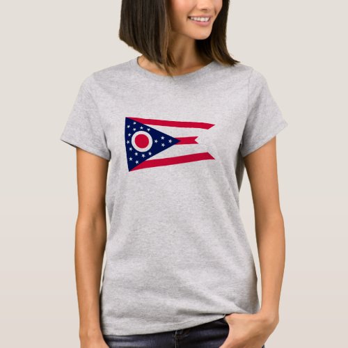 Ohio State Flag Design T_Shirt