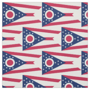 Ohio State Flag Fabric