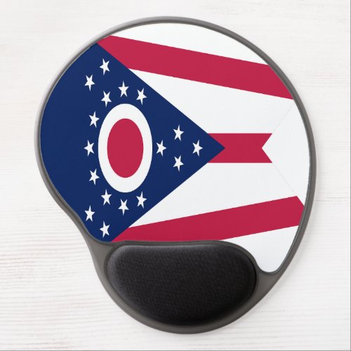 Ohio State Flag Gel Mouse Pad