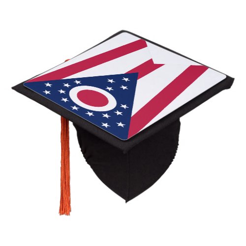 Ohio State Flag Graduation Cap Topper