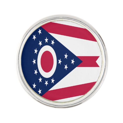 Ohio State Flag Lapel Pin