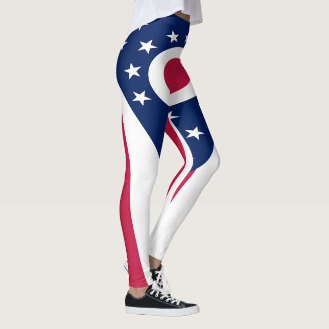 Ohio State Flag Leggings (Right)