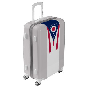 Ohio State Flag Luggage