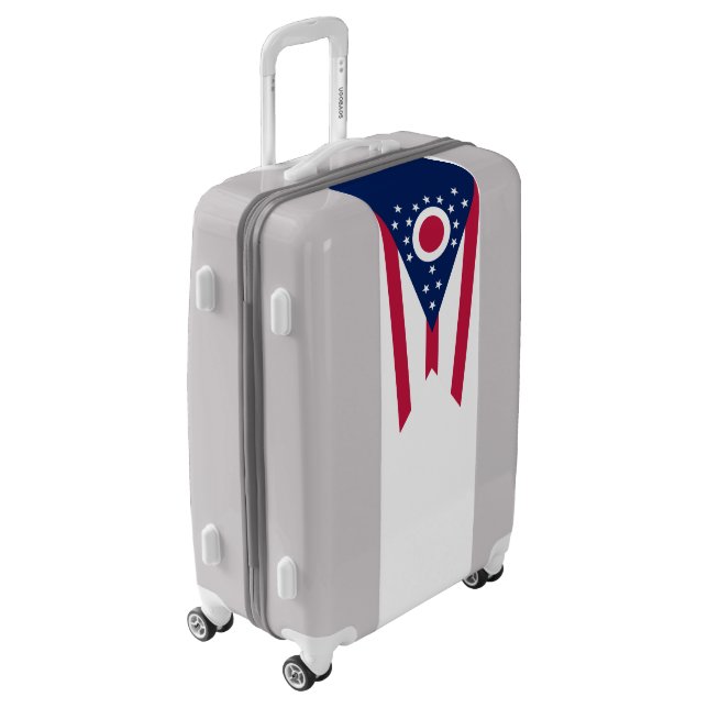 Ohio State Flag Luggage (Rotated Left)