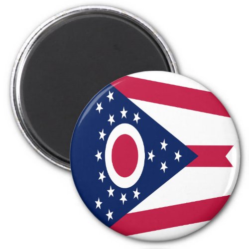 Ohio State Flag Magnet