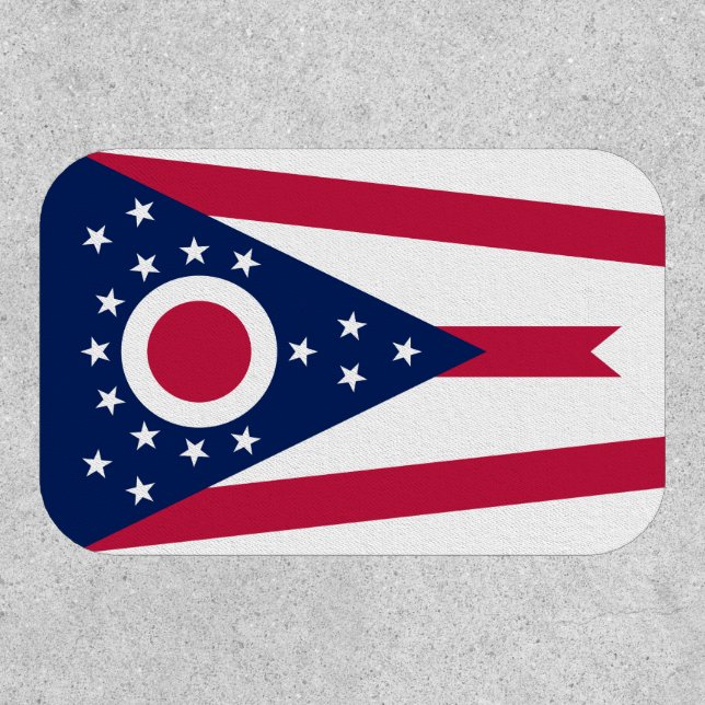 Ohio State Flag Patch (Front)